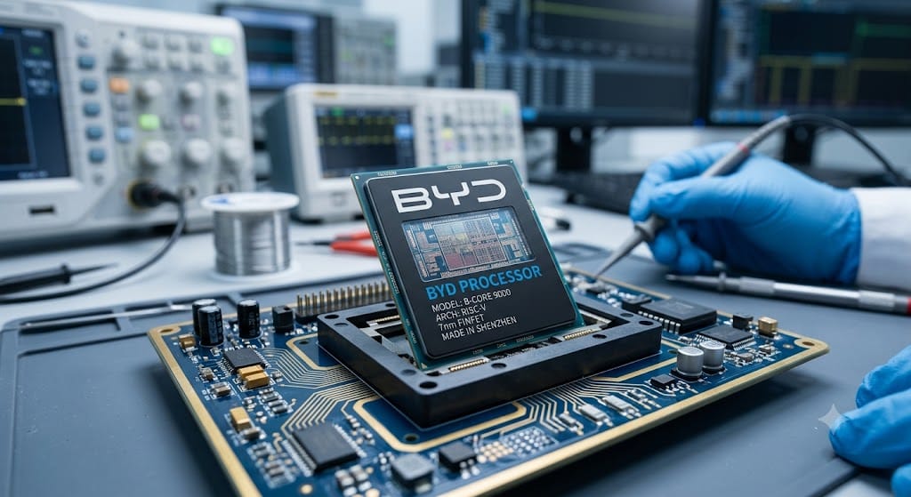 BYD Accélère son Indépendance Technologique : La Puce de Conduite Intelligente 'Xuanji A3' Prête pour Denza en 2027